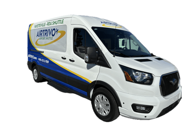 Airtrivo's Fayetteville Shuttle harmony ready to depart Exit 49